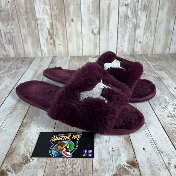 Pink slippers - Womens‎ 9 to 10 - Picture 1 of 8